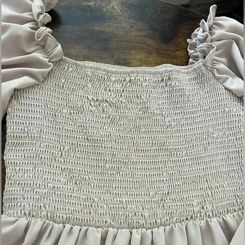 R.Vivimos | Women's Off-Shoulder Dress. Size: L